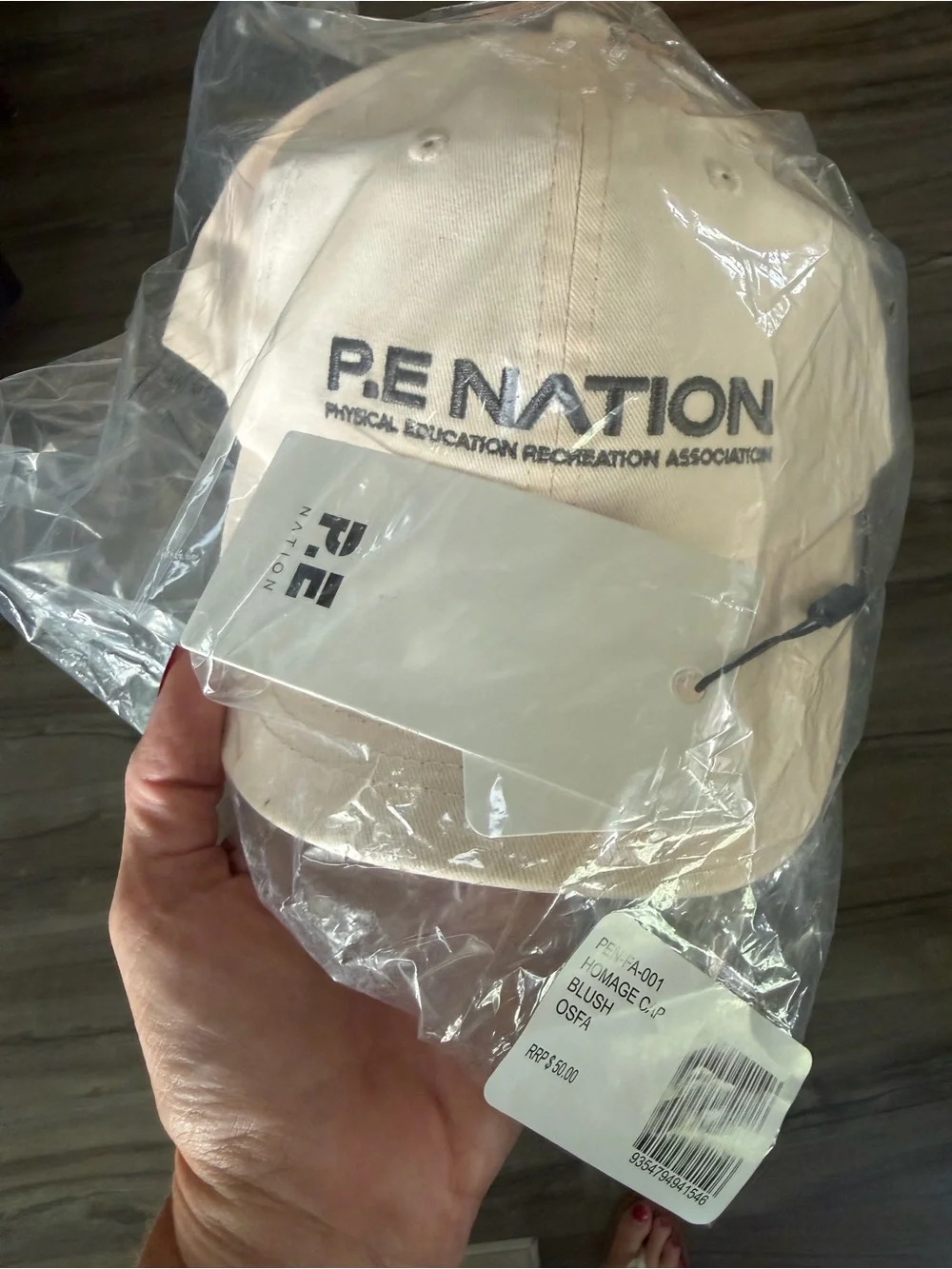 P.E NATION Baseball Cap - Blush